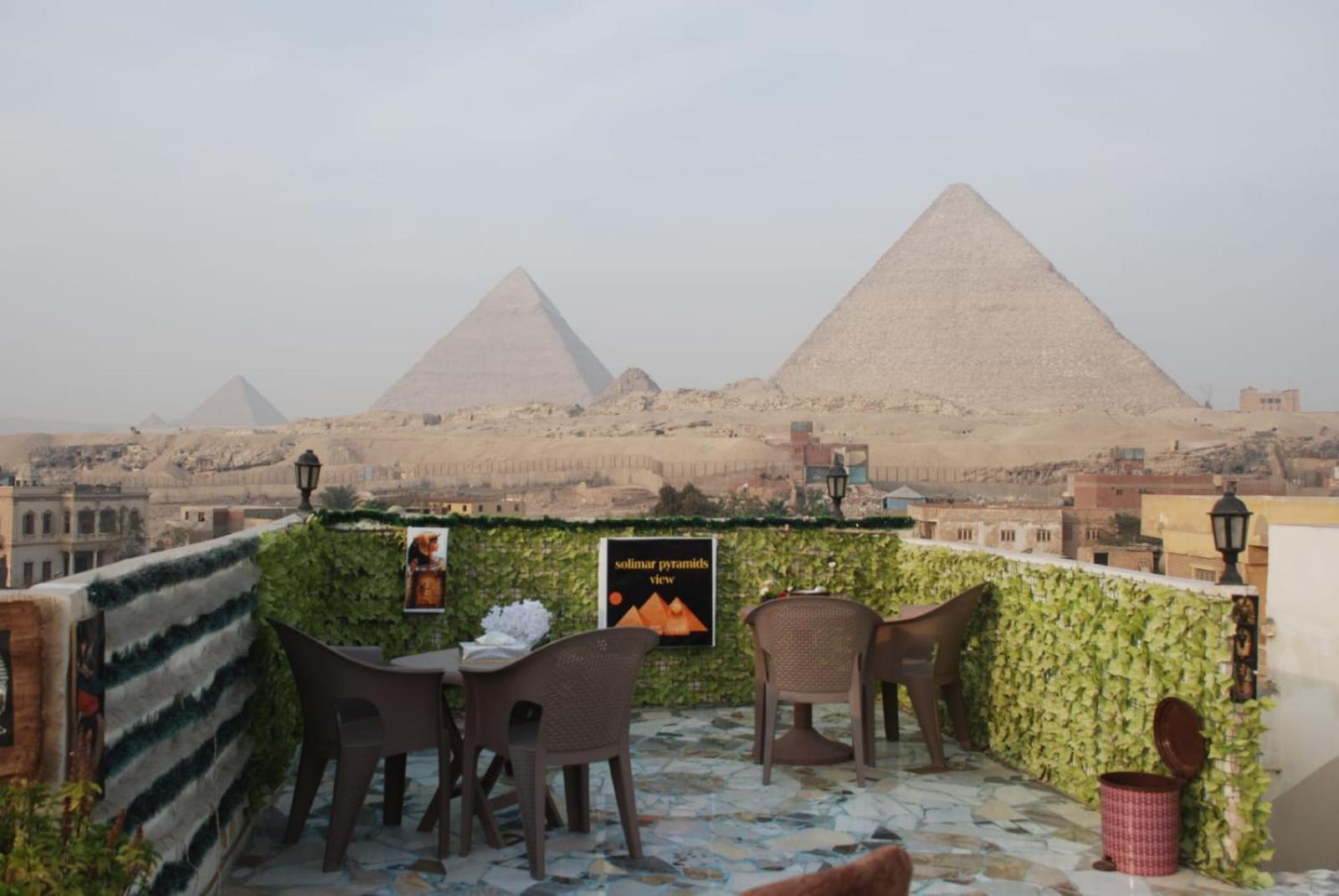 Pyramids Show Hotel Kafret el-Gabal Buitenkant foto