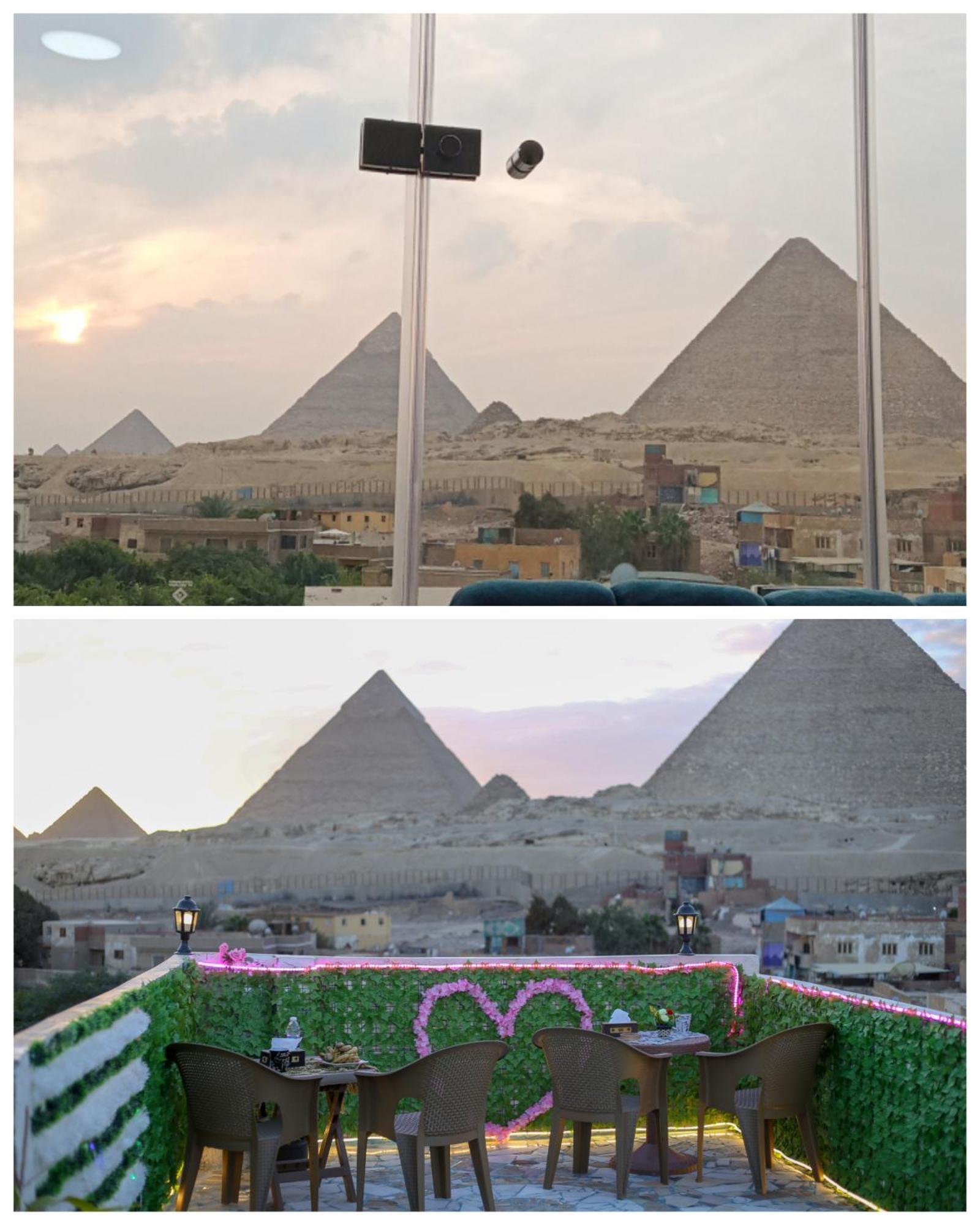 Pyramids Show Hotel Kafret el-Gabal Buitenkant foto